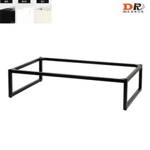 주식회사도리퍼니처 도리퍼니처 디올30각 1200 철제 프레임 (3가지 색상) / 카페 커피숍 식당 가게 쇼파, 블랙