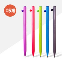 롤리팝 국산롤리팝볼펜 (0.7mm/1자루) X 5개_98589EA, 쿠팡 랜덤, 쿠팡 본상품선택