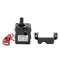 미니 DC12V 3M 240L/H 브러시리스 모터 잠수정 워터 펌프, 검은색