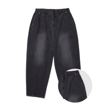BESLOW [오리지널스]22SS BALLOON FIT JEAN GREY