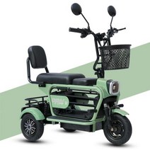 벨로스타 전기자전거 륜 전기 자전거 접이식 탄소강 프레임 부모와 자녀가 함께 타는, green_CHINA | 8ah battery