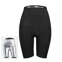 기적의 살빼기 다이어트배꼽패치Full Cover Body Shaper Pants Sauna Hot Sweat Effect Slimming Fitness S, 3_M
