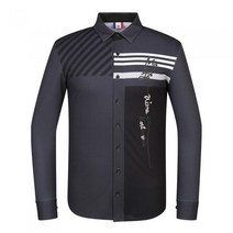 까스텔바작 BGASTS005CH 남성 블록 져지 셔츠형 티셔츠