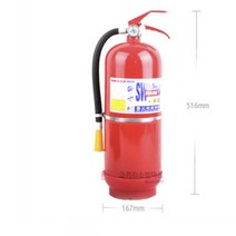 6.5KG 양많은 가루 소화 소방 시설 큰 기본모양, 1개