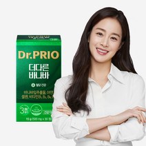 닥터프리오 더다른 바나바 잎 추출물 당질컷팅제 혈당 건강 케어 영양제 500mg x 30정