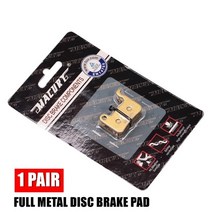 Macury는 INOKIM OX Dualtron 3 전동 스쿠터 TÜV 증명서를 위한 합성 세라믹스 그리고 금속 디스크 브레이, 02 Full metal 1 pair, 02 Full 메탈 1 pair