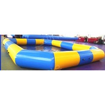 에어바운스 실외 풀장 조립식 야외 대형 물놀이장 수영장, 10mX5m 풀(높이 60cm)