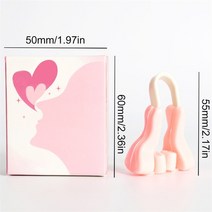 코뽕 코 업 리프팅 셰이퍼 orthotics 클립 뷰티 코 슬리밍 마사지 교정 클립 도구 코 업 클립 교정기, 투명한
