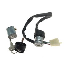 ATV CF500 CF600 500 500CC 600 600cc의 X5 X6 CF MOTO ATV 9010-010000위한 오토바이 점화 키 스위치 잠금 점화 잠금, 하나, 블랙 & 실버