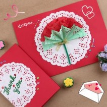 DIY613 카네이션입체카드 만들기-감사 어버이날 스승의날 만들기패키지 가정의달 5월MZ+, 상품선택