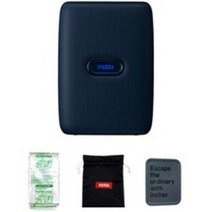 인스탁스 미니링크 포토프린터 다크데님 + 미니필름10장 + 파우치 + 틴케이스 세트, mini Link1