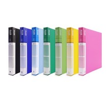 희망화일 PP 미니 3공 O링 바인더 2cm A4 BC327, 분홍