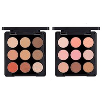 더페이스샵 모노팝 아이섀도우 팔레트세트, 02무드코랄, 1세트