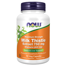 Now Foods 나우푸드 밀크씨슬 실리마린 엉컹퀴 750mg 90배지캡슐 Silymarin Milk Thistle Extract, 1개, 90개