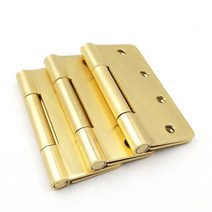 마이몰12 3너클 경첩 1각 3P 골드 붙박이장경첩 방문경첩