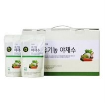 [초록마을] 유기농야채수 (150mlx30포), 1박스