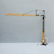 소형크레인 1:50 스케일 립헬 크레인 81k 타워 크레인 모델 금속 다이 캐스트 장난감 합금 엔지니어링 차, 01 A