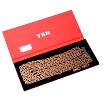 체인링크 골드자전거체인 11단체인 ybn 11s 33단 자전거 sla 풀 할로우 로즈 골드 mtb shimanosramcampanolo 시스템용 로드 바이크 116l