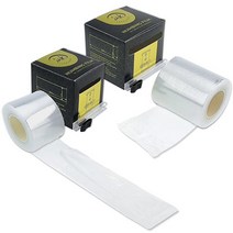 2 X 42mm 롤당 300m 1000피트 잉크 영구 플라스틱 랩의 프리미엄 마취 방부제 필름 타투 마이크로블레이드 립 눈썹 라미네이션 및 속눈썹 리프트용 - 42 또는 60m, 42mm + 60mm