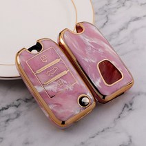 TPU 옥 패턴 자동차 키 박스 커버 보호 Roewe RX5 MG3 MG5 MG6 MG7 ZS GT GS 350 360 750 W5 가방 홀더 체, 13 Pink