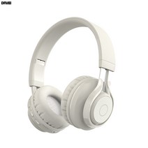 DFMEI 헤드셋 블루투스 이어폰 유무선 발광 뮤직 이어폰, BT06C캔디살구