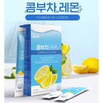 콤부차 레몬 분말 콤푸차 꼼부차 탄산수 에이드 물에 타먹는 가루 유산균 발효음료 아이돌물 워터 티, 1통, 30개입, 10g