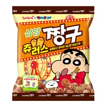삼양짱구 츄러스 100g 띠부씰 포함 5개 총