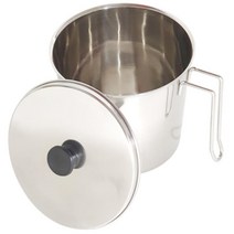 스텐레스 음식물 쓰레기통3.5L 대 잔반통 음쓰통 짬통