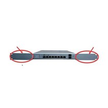 RACKIDEA UniFi US-8-150W 이어 RI-UB8RMBA 유니파이 스위치용 랙 마운트 브래킷 8포트 150W / 에지 스위치