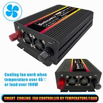순수 사인파 전원 인버터 10000W 12V-60V ~ 220V 50Hz 전압 변압기 태양광 시스템 RV/캠핑 전력 변환기 오, 04 60V_01 220V