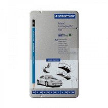 스테들러 마스 루모그라프 연필 12자루 세트, 단품
