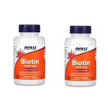 나우푸드 NOW Foods 비오틴 5000mcg 베지캡슐 240정 굿셀파