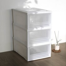 [아이리스코리아] ★1+1★ 아이리스 시스템 서랍장 플라스틱서랍장 정리함 BC-370, 색상:[1+1] 라이트그레이