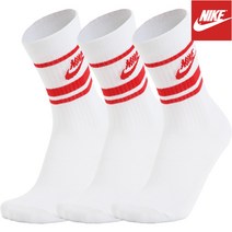 나이키 양말 삭스 스포츠양말 데일리양말 NSW 에브리데이 에센셜 3팩 양말검빨, 상세설명참조