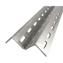 ㄱ형강 아연 도금 펀칭 앵글 스틸 다기능 강철 국가, 아연 도금 양면 40X40X3mm/1m