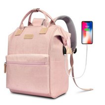 Laptop Case 17.3 Inch Women Computer Backpack College Rucksack Water Resistant Men Business Travel B, 02
