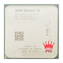 AMD Athlon II X4 638 2.7 GHz 쿼드코어 CPU 프로세서 AD638XOJZ43GX 소켓 FM1 중고