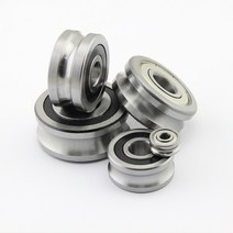 10pcs U 홈 트랙 롤러 베어링 LFR505-46 LFR508 LFR5200-8 LFR5201-10121420 LFR5202-12 LFR5301-1020 5302-10 NPP, LFR50-5-4KDD