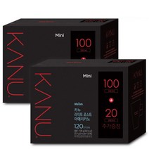 [카누] 미니 라이트 로스트 아메리카노 120Tx2개 총240T, 상세 설명 참조, 상세 설명 참조