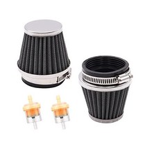 seace 2pcs 35mm 연료 필터가 모터사이클 에어 필터 Gy6 모페드 스쿠터 ATV 더트 바이크 오토바이 50cc 110cc 125cc 150cc 200cc Atvs 고 카, 60mm