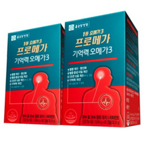 종근당건강 프로메가 기억력 오메가3, 2개