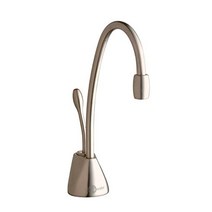 InSinkErator F-GN1100SN 컨템포러리 인스턴트 온수 디스펜서 수도꼭지 새틴 니켈198916, Hot Only, Satin Nickel