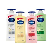 유니레버 바세린 인텐시브 케어 핸드 고보습 바디 로션 3개 400ml, 바세린 핸드 앤 네일 로션