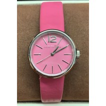 마크 제이콥스 MBM1369 페기 핑크 다이얼 핑크 가죽 스트랩 여성용 시계 명품 패션시계