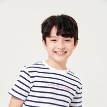 타미힐피거 에센셜 스트라이프 티셔츠 (T42C1KKO230BT1YBR)