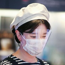 페이스쉴드 안면보호 필름마스크 국산 마스크 비말차단 항균 단체활동 아템쉴드 AS-2D 페이스실드, S(어린이), 5매