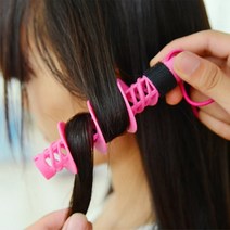 헤어롤 셀프스타일링 빅 웨이브 컬 롤러 2pcs 패션 헤어 스타일링 도구 헤어 컬러를 다치게하지 않습니다 마법의 롤러 도구 p20, 쇼로