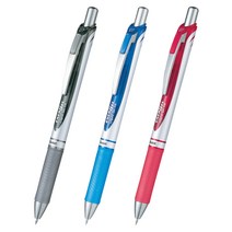 펜텔 중성펜 노크식 에너겔 BL77 0.7mm, 블랙