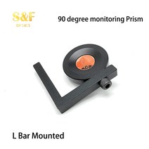 측량장비 새로운 90도 유형 동등한 GMP104 미니 프리즘, 한개옵션0