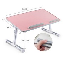 컴퓨터 사무실 테이블 침대 대형 서재 가구 Flexo 책상 옆 접이식 방 침실 캐비닛, Pink